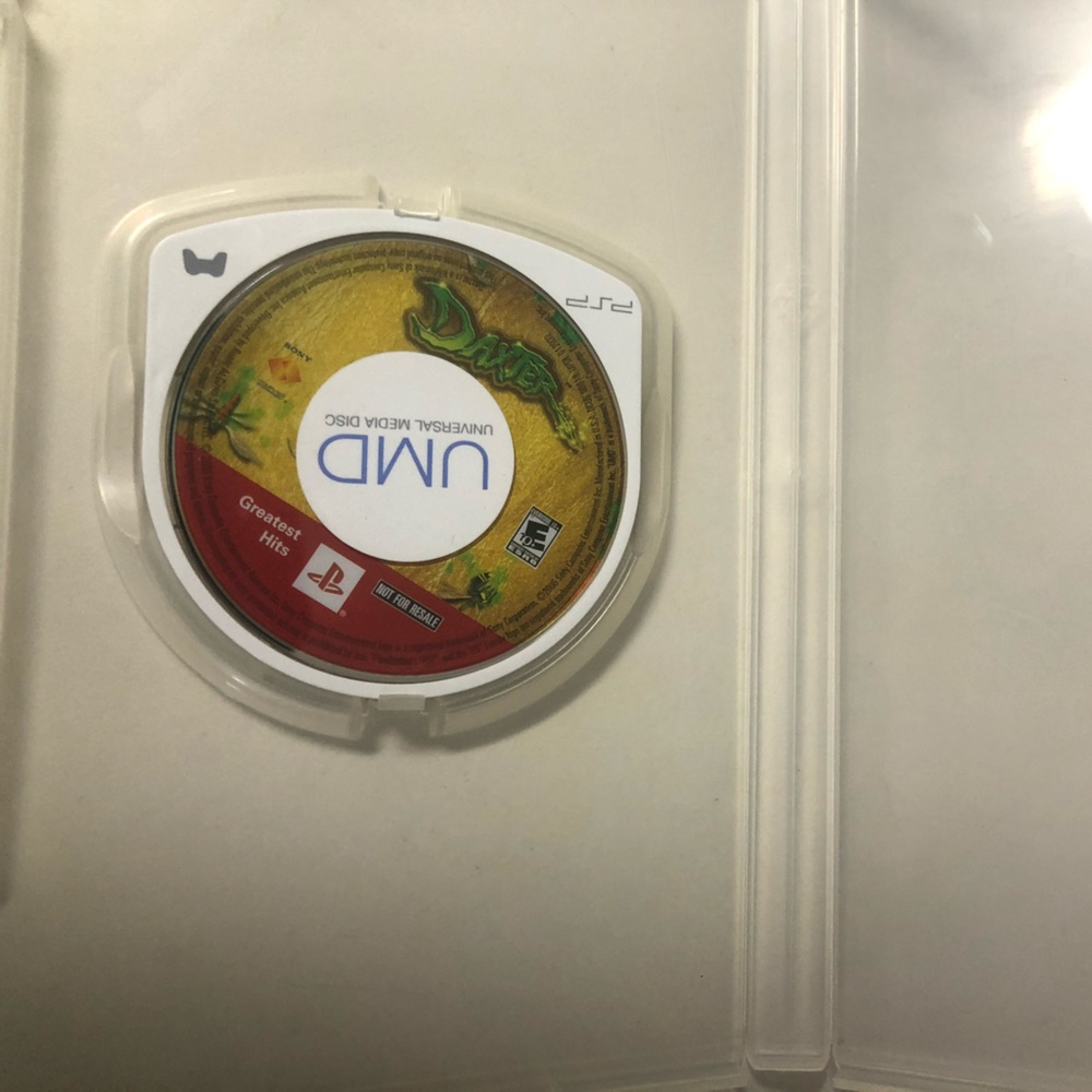 Daxter‎ PSP Disc Only Sony Playstation Portable Video Game Handheld Tested Works
